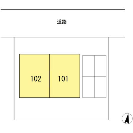 十日市アパート(棟割)